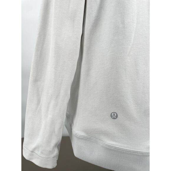 Lululemon Rulu Rally Wrap Heathered Ocean Mist Cozy Neutral Minimalist Sweater 6 - Picture 6 of 15
